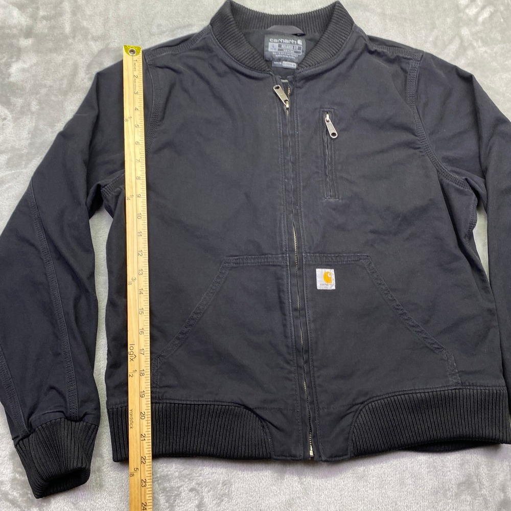 Carhartt Black Bomber Jacket - Picture 2 of 7